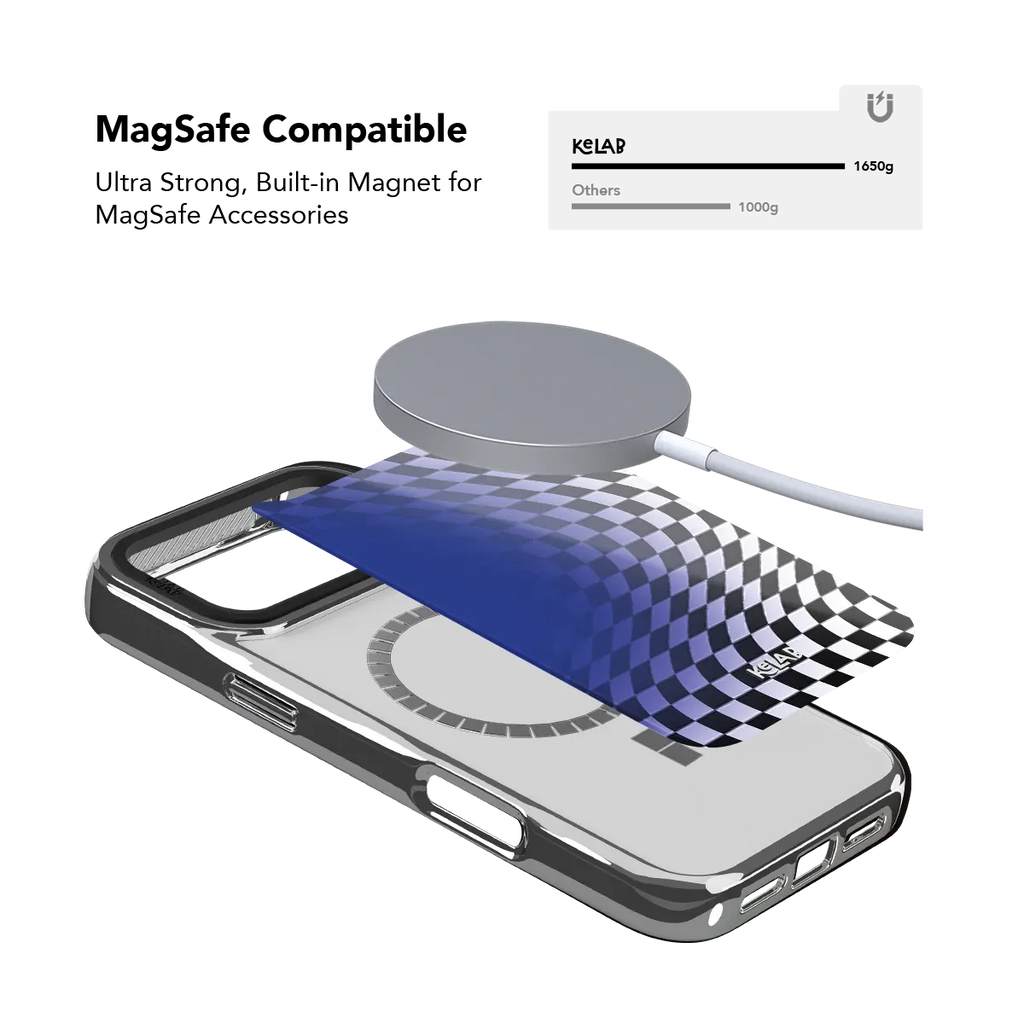 Blue Illusion MagSafe iPhone Case