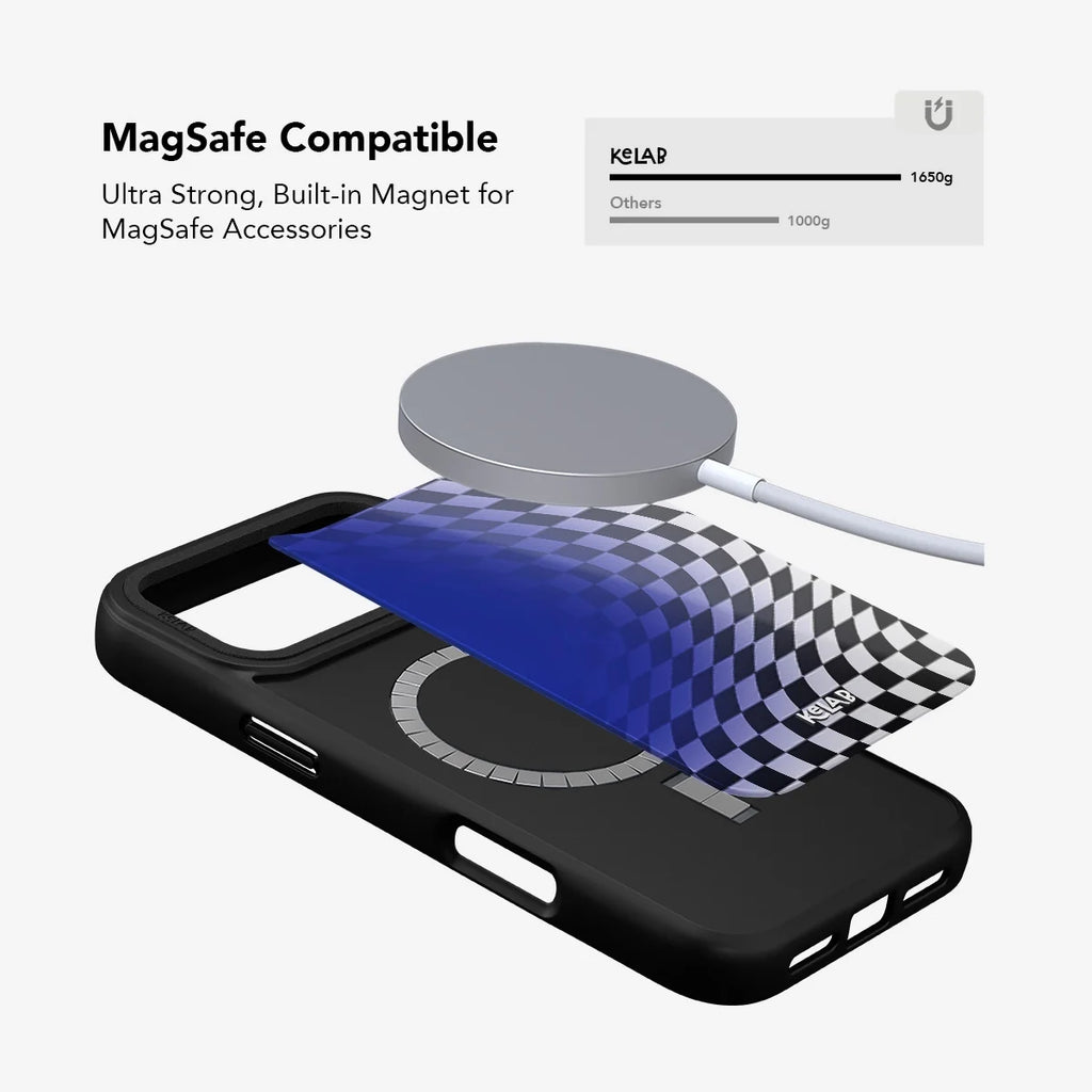 Blue Illusion MagSafe iPhone Case