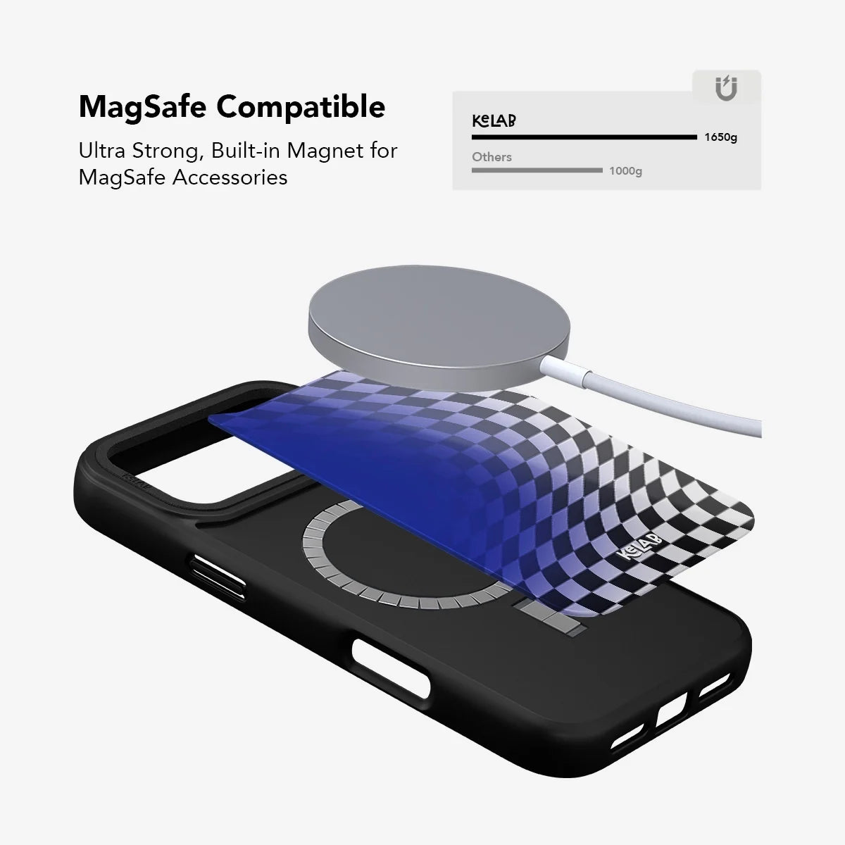 Blue Illusion MagSafe iPhone Case