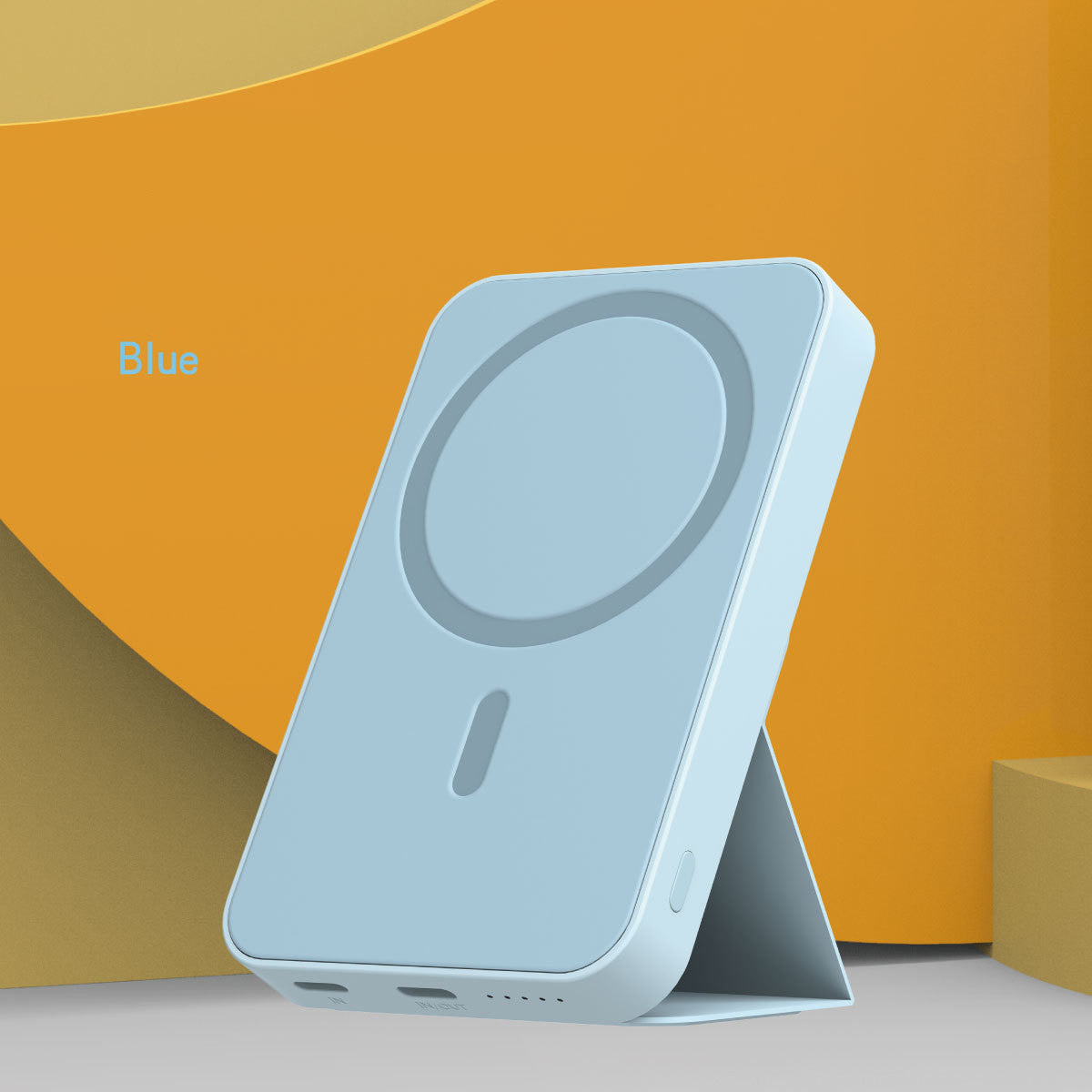 5000mAh Magnetic Wireless Power Bank with Stand