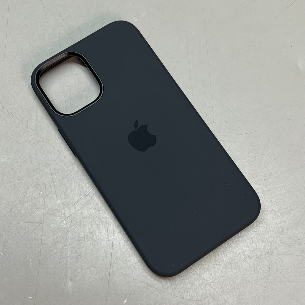 Apple iPhone 12 Mini Silicone MagSafe Case — Black (Return)