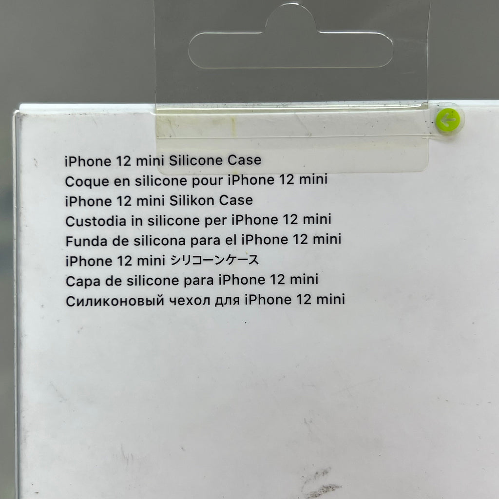 Apple iPhone 12 Mini Silicone MagSafe Case — Black (Return)