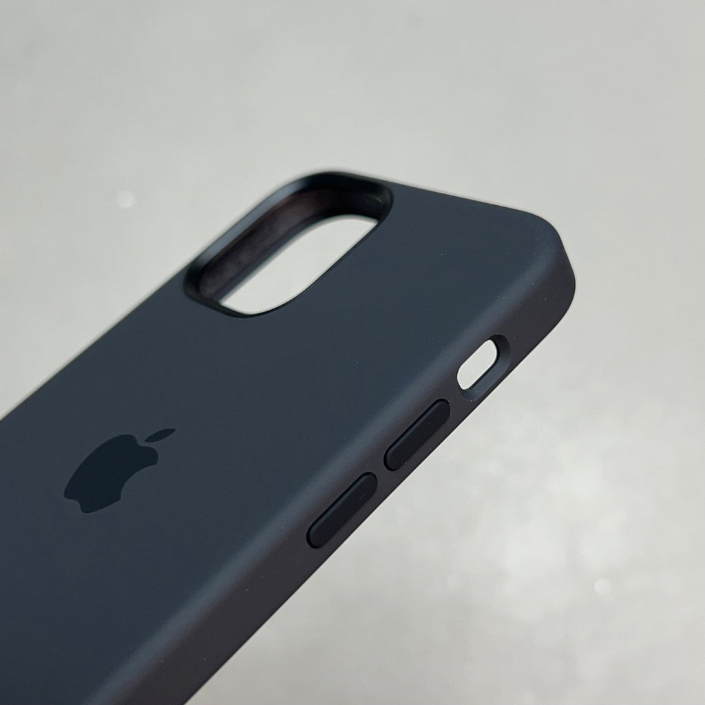 Apple iPhone 12 Mini Silicone MagSafe Case — Black (Return)