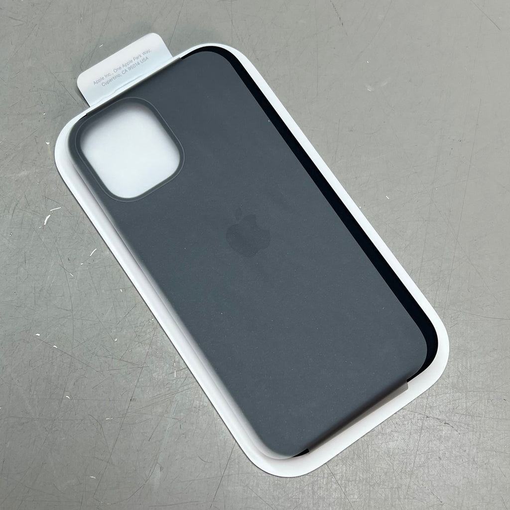 Apple iPhone 12 Mini Silicone MagSafe Case — Black (Return)
