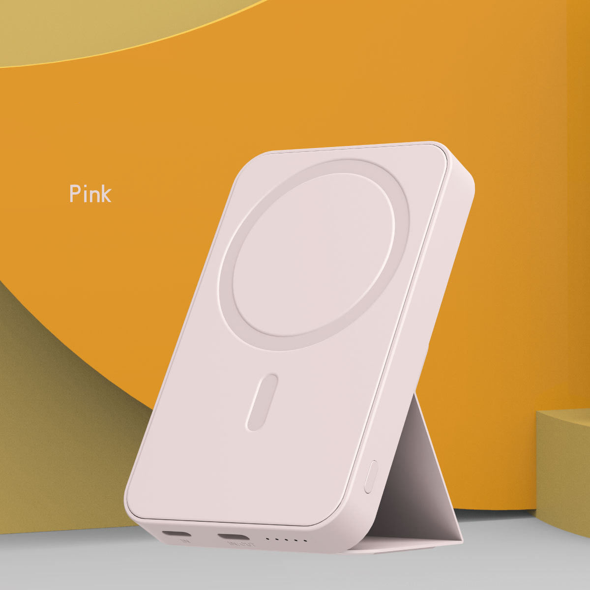 5000mAh Magnetic Wireless Power Bank with Stand
