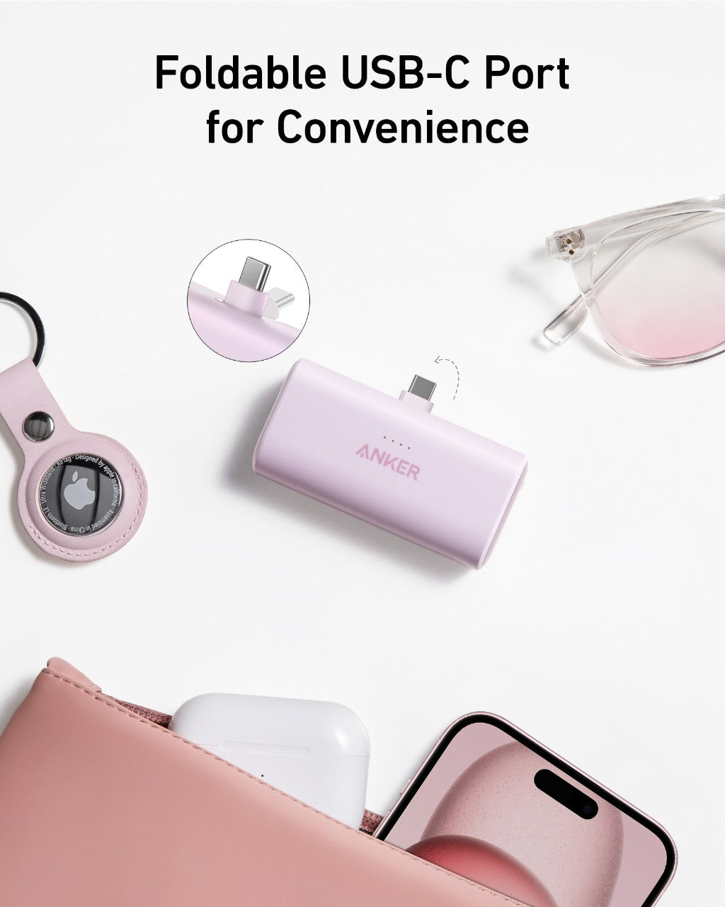 Anker Nano 5K Power Bank | 22.5W USB-C Fast Charging