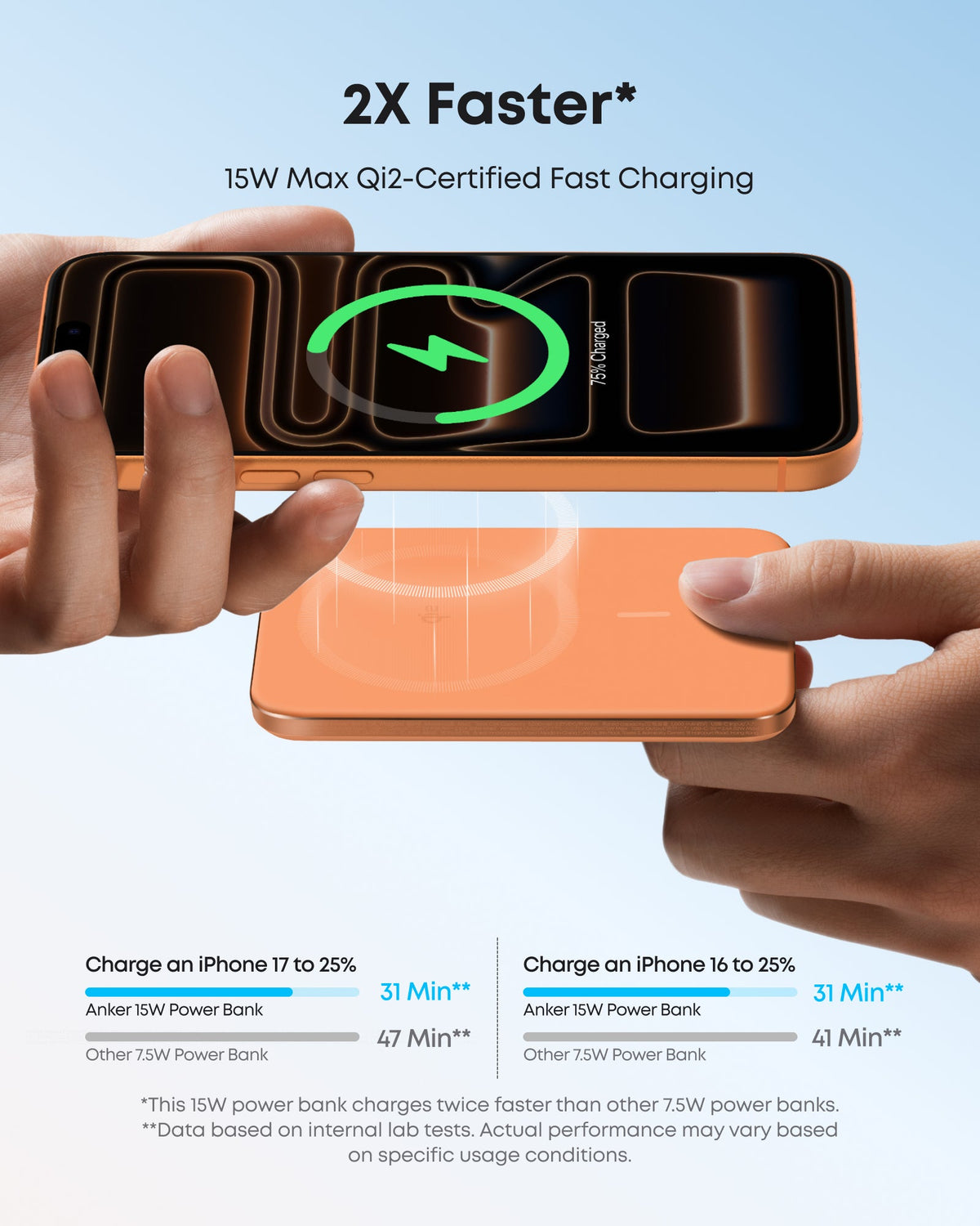Anker MagGo 5K Slim Magnetic Power Bank