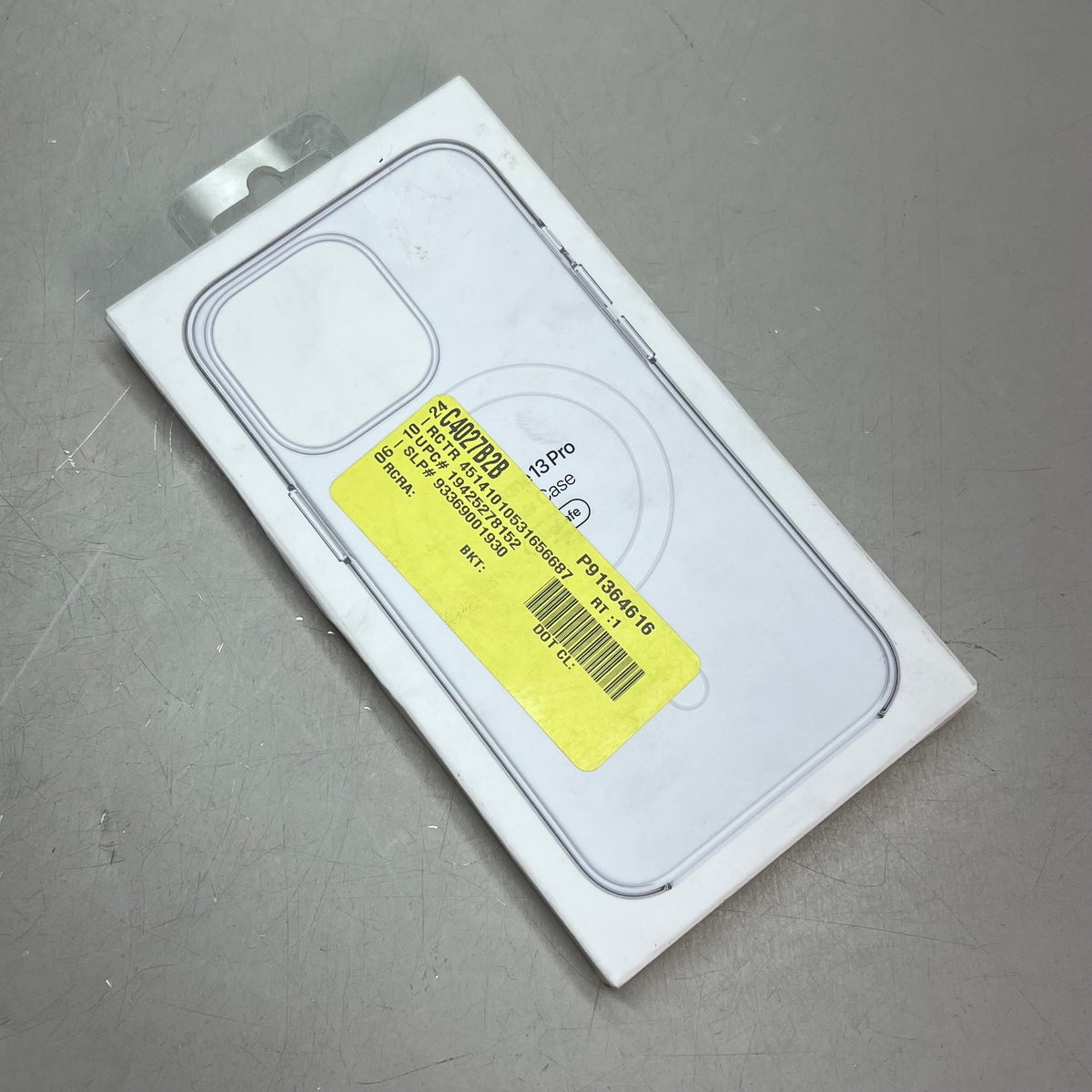 Apple iPhone 13 Pro Clear Case (Return)