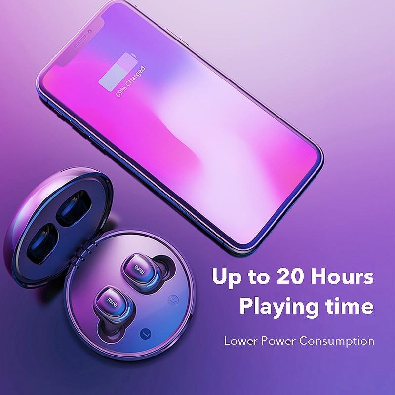 Wireless Bluetooth 5.0 Earbuds with Charging Case