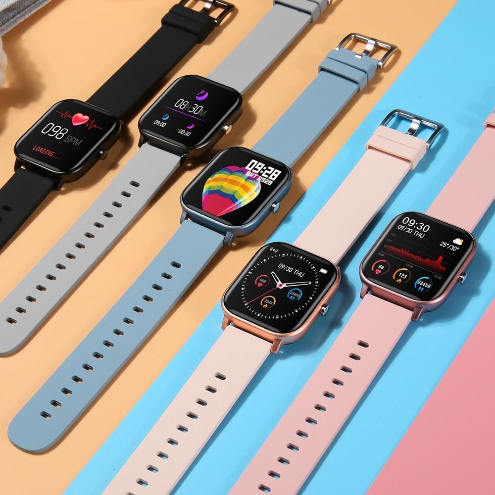 Unisex Fitness Smartwatch with Heart Rate & Sleep Tracking