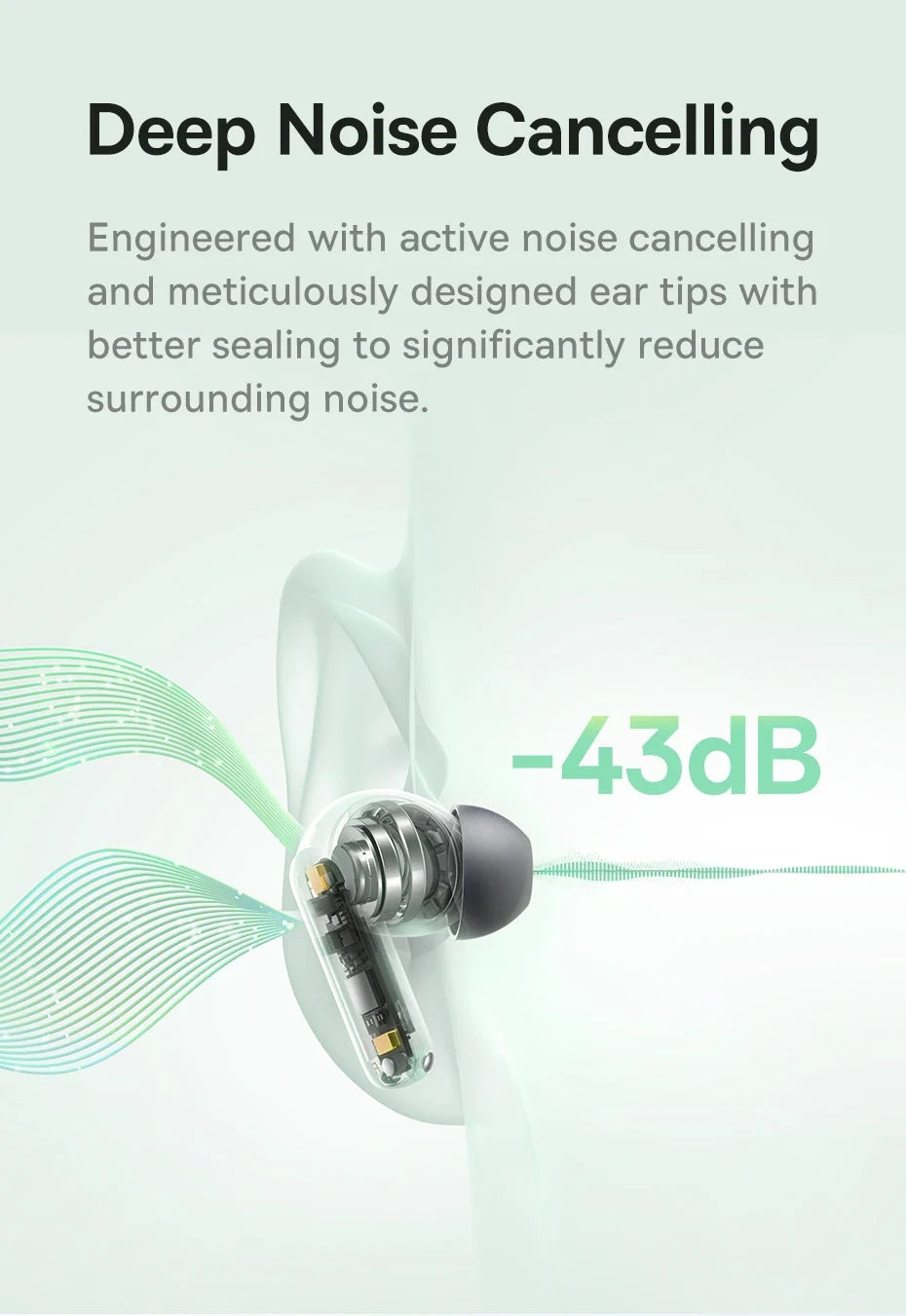 Baseus Bass EP10 NC True Wireless ANC Earbuds