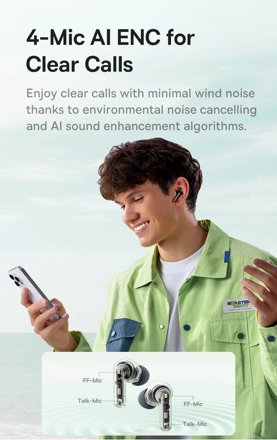 Baseus Bass EP10 NC True Wireless ANC Earbuds