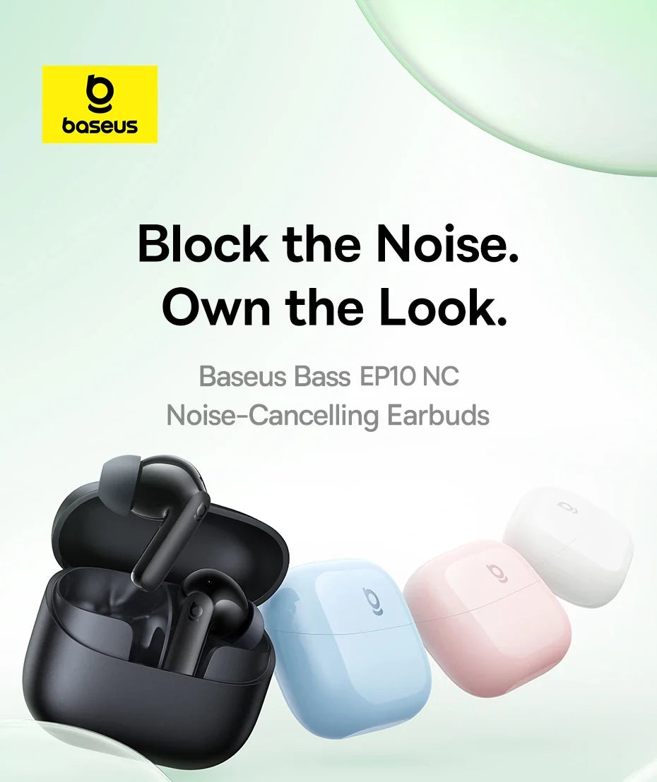 Baseus Bass EP10 NC True Wireless ANC Earbuds