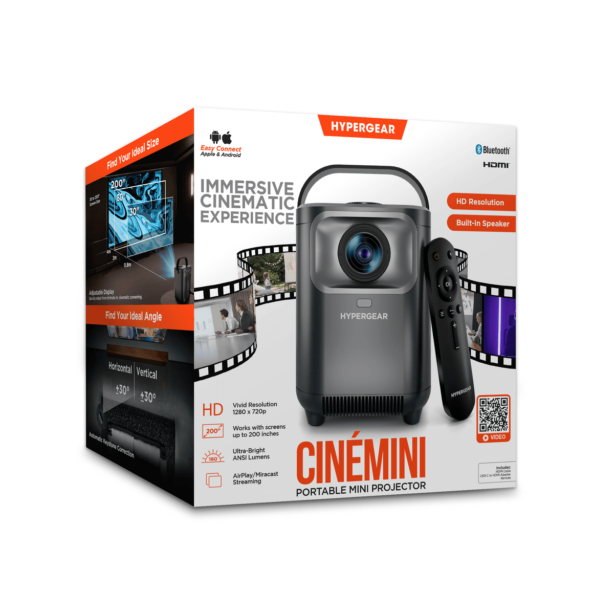 HyperGear CineMini HD Smart Projector