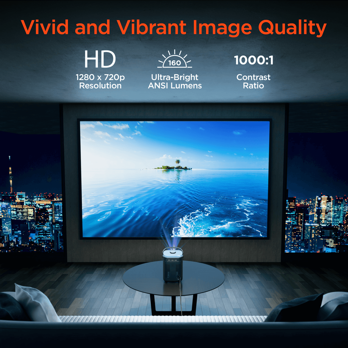 HyperGear CineMini HD Smart Projector