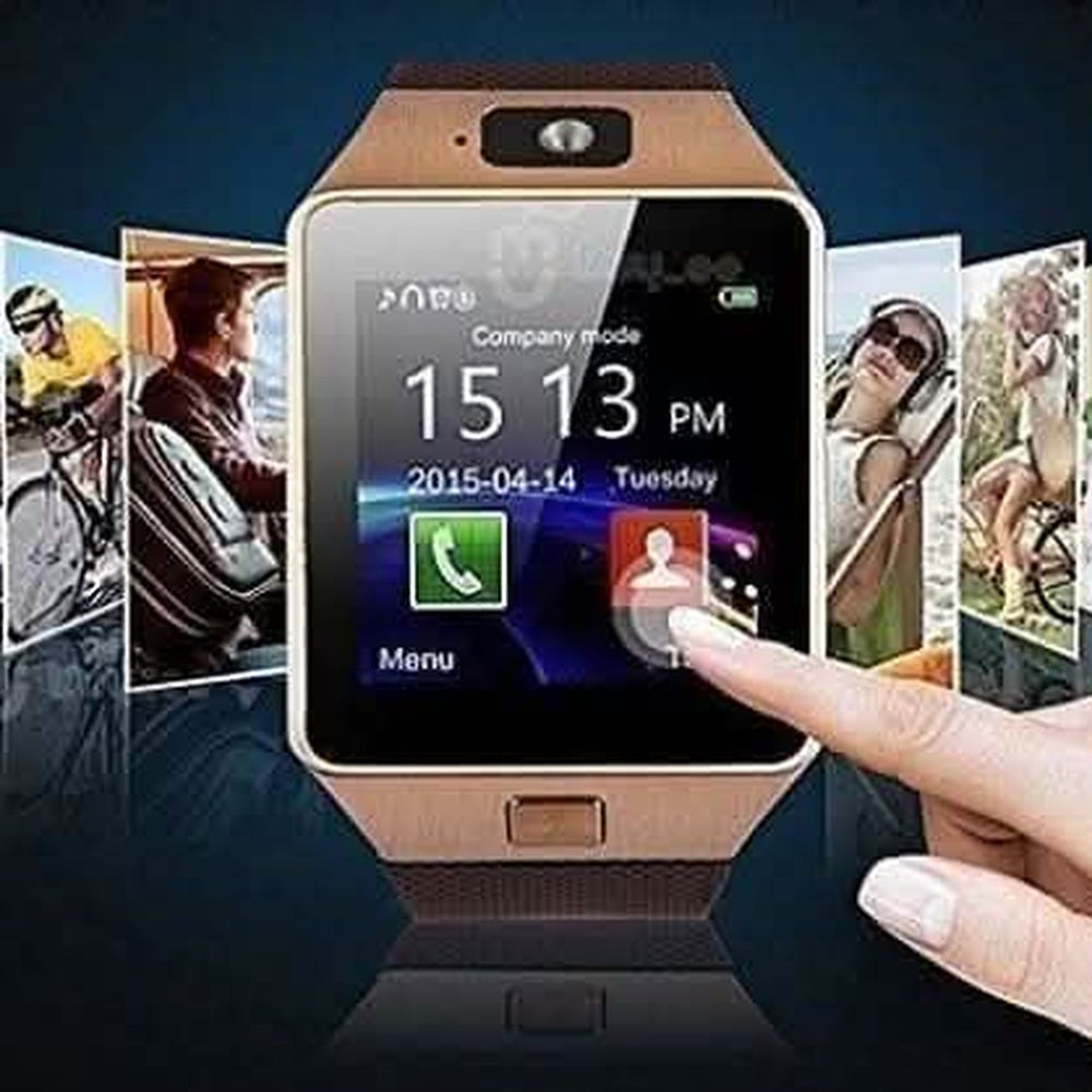 Bluetooth Smartwatch with Camera & Activity Tracking