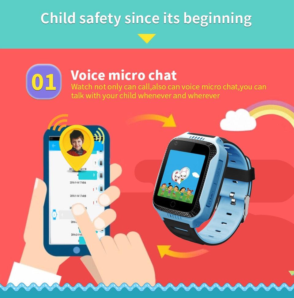 Kids GPS Smartwatch with Calling & Camera