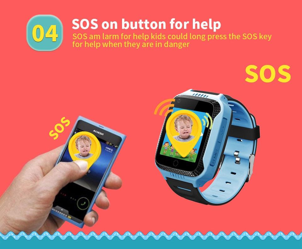 Kids GPS Smartwatch with Calling & Camera