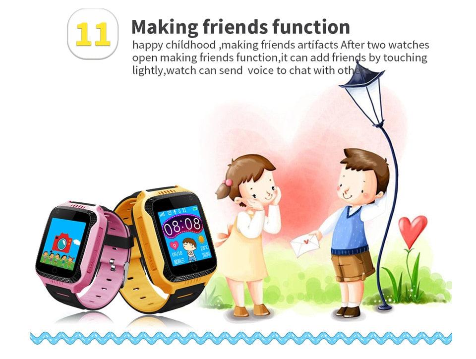 Kids GPS Smartwatch with Calling & Camera