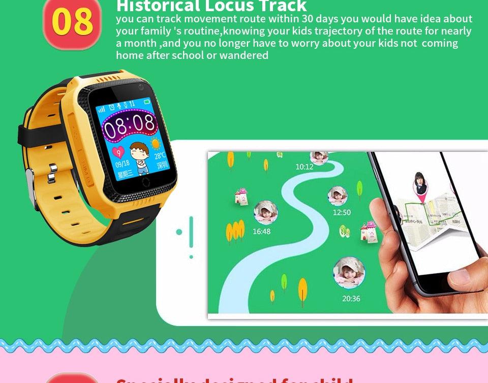 Kids GPS Smartwatch with Calling & Camera